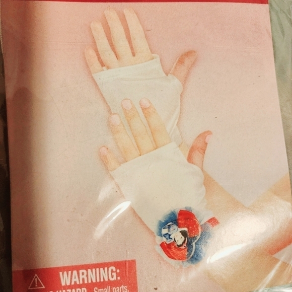 Lot of 3 NWT Disney Snow White Glovelettes Headband Body Jewelry Dress Up NEW - Picture 4 of 13